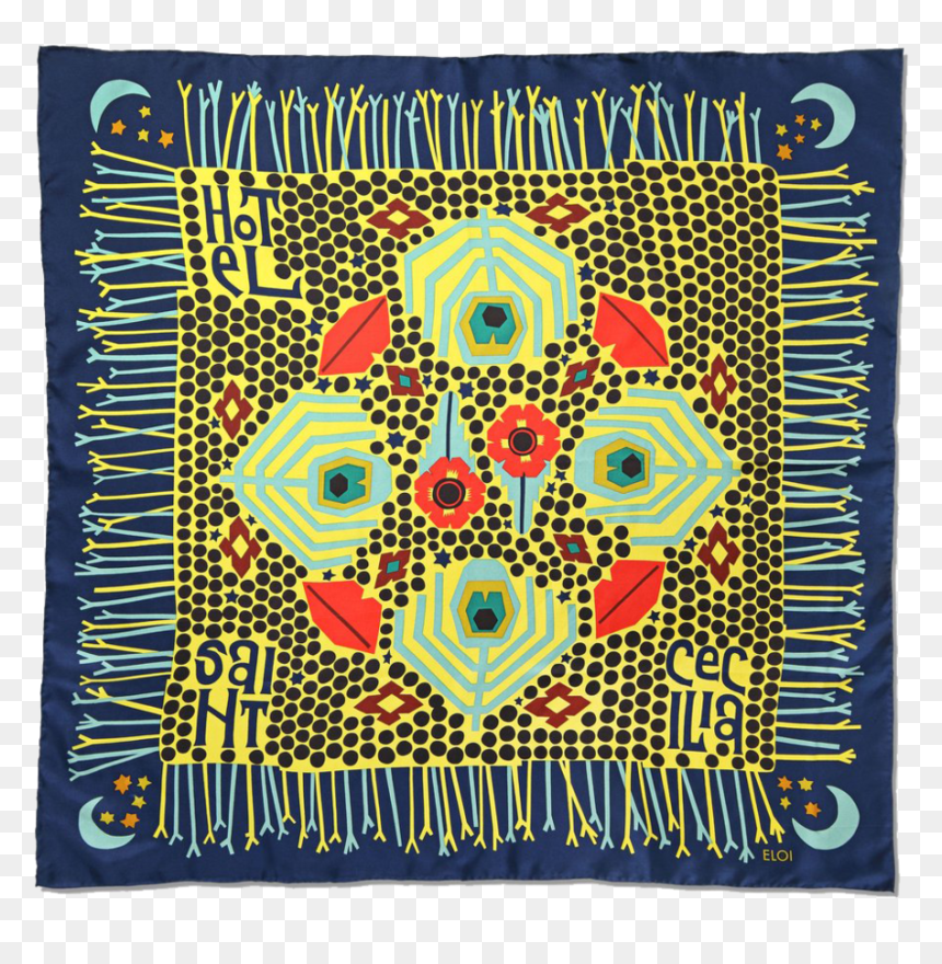 Saint Cecilia 2016 Scarf A, HD Png Download - bandana pattern png