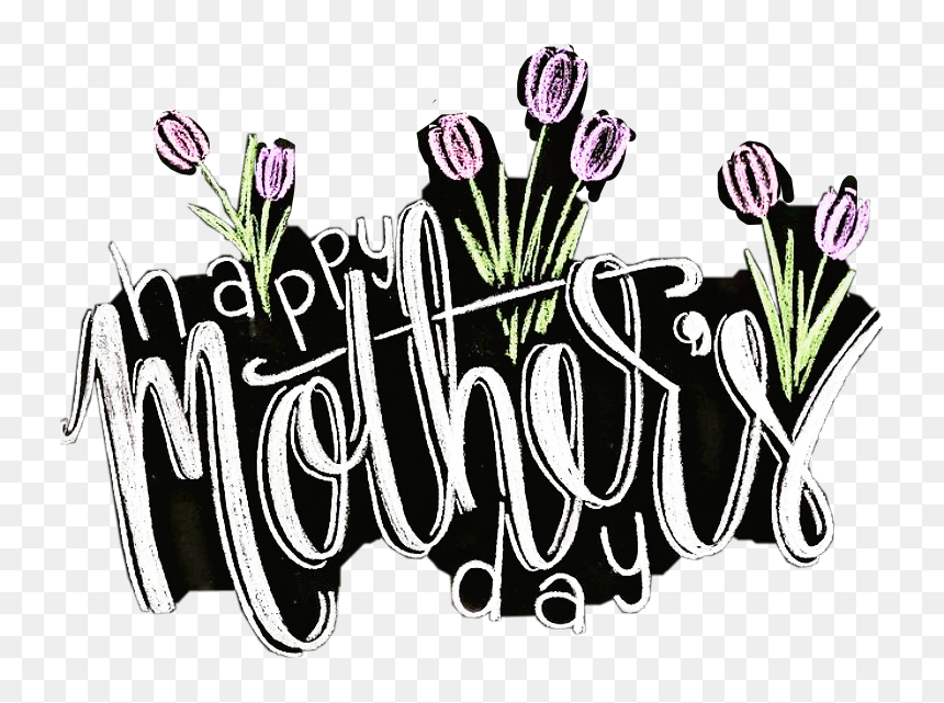 #happymothersday #chalk #chalkboard #chalkboardart - Illustration, HD Png Download - chalkboard art png