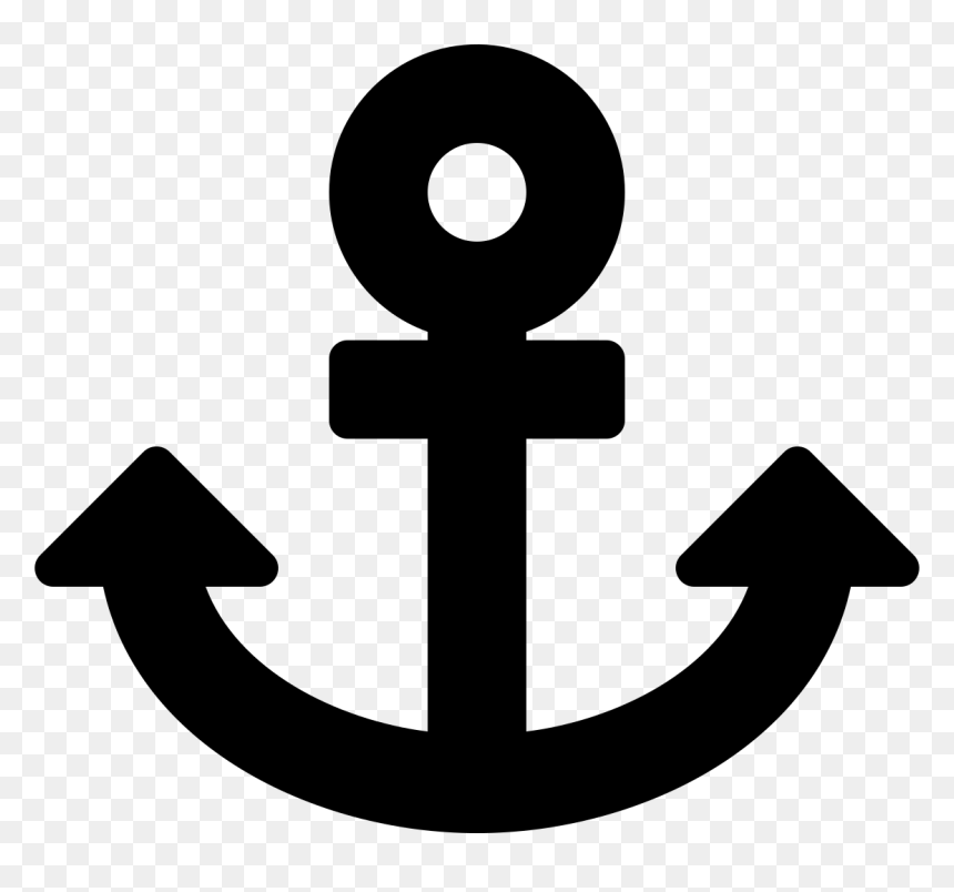 Icon Anchor Font Awesome, HD Png Download - anchor.png