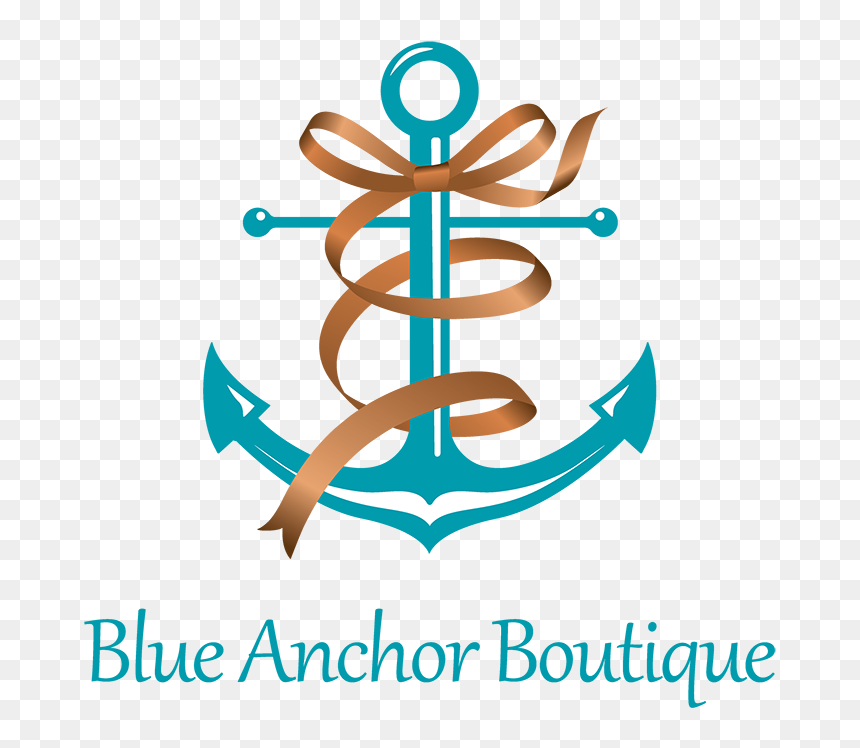 Elegant, Playful, Retail Logo Design For Blue Anchor - Graphic Design, HD Png Download - anchor.png