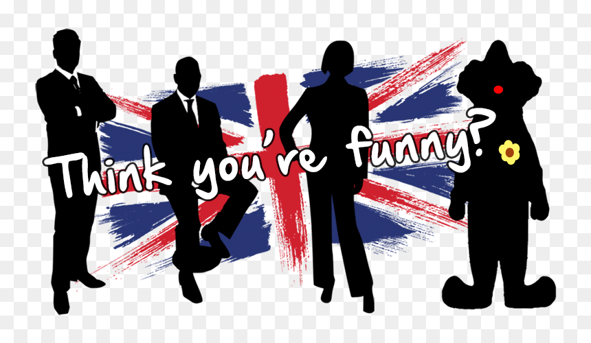 Silhouette 3 People Png, Transparent Png - union jack png