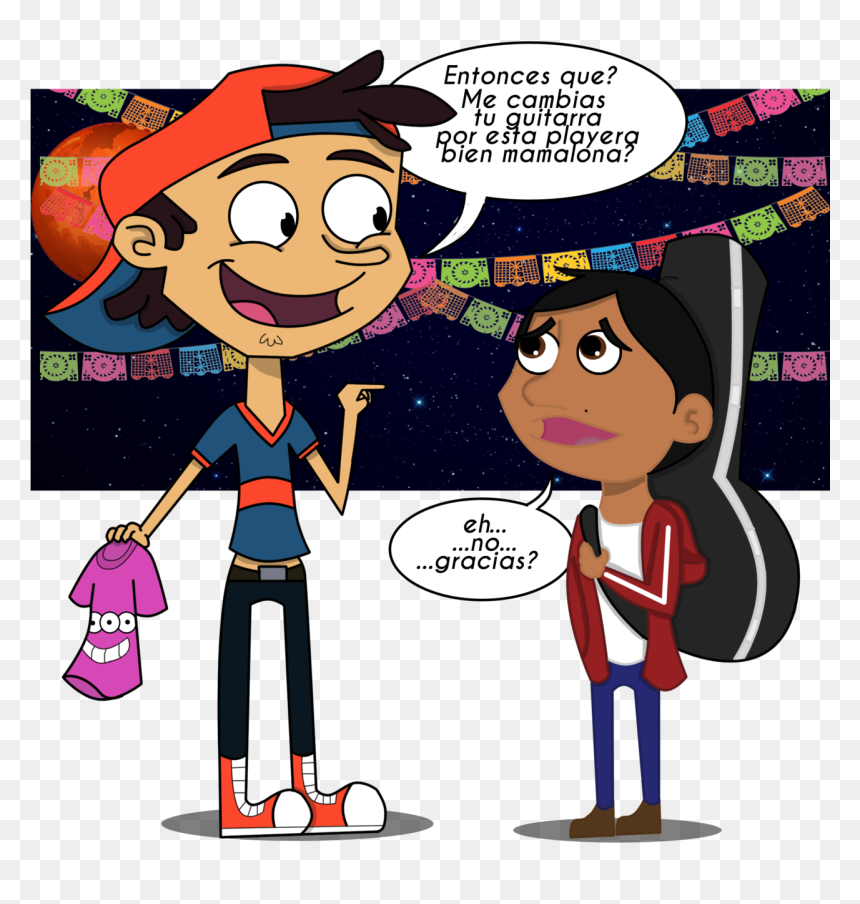 “al Fin, Dos Mexicanos Bien Chingones Juntos Clipart - Cartoon, HD Png Download - bien png
