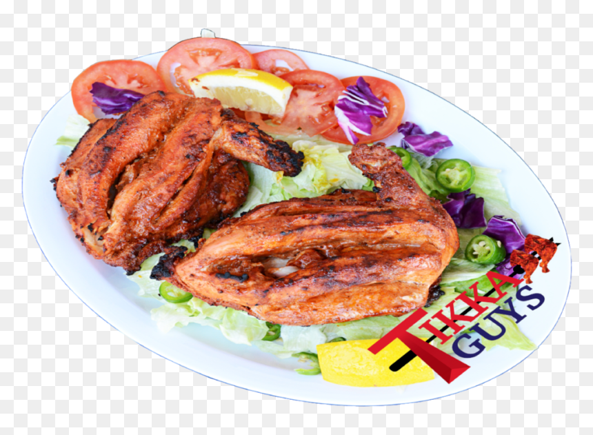 Chicken -chicken Tikka Breast Platter - Tandoori Chicken, HD Png Download - platter png