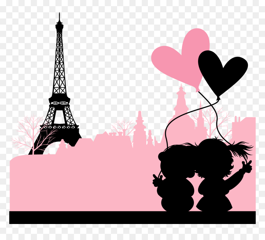 Valentine"s Frases Clipart Valentine"s Day Heart Gift - Valentine Paris, HD Png Download - happy valentines png
