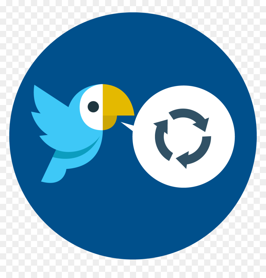 00 5 Reasons To Recycle Content On Twitter - Circle, HD Png Download - twitter circle png
