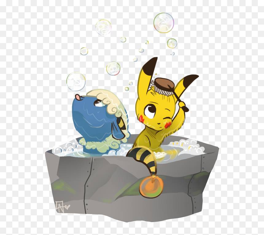 Saffron The Mareep And Quail The Pikachu - Cartoon, HD Png Download - quail png