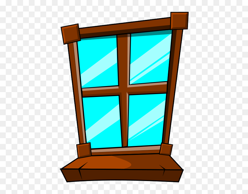 Clipart Window - Window Clipart, HD Png Download - cam newton superman png