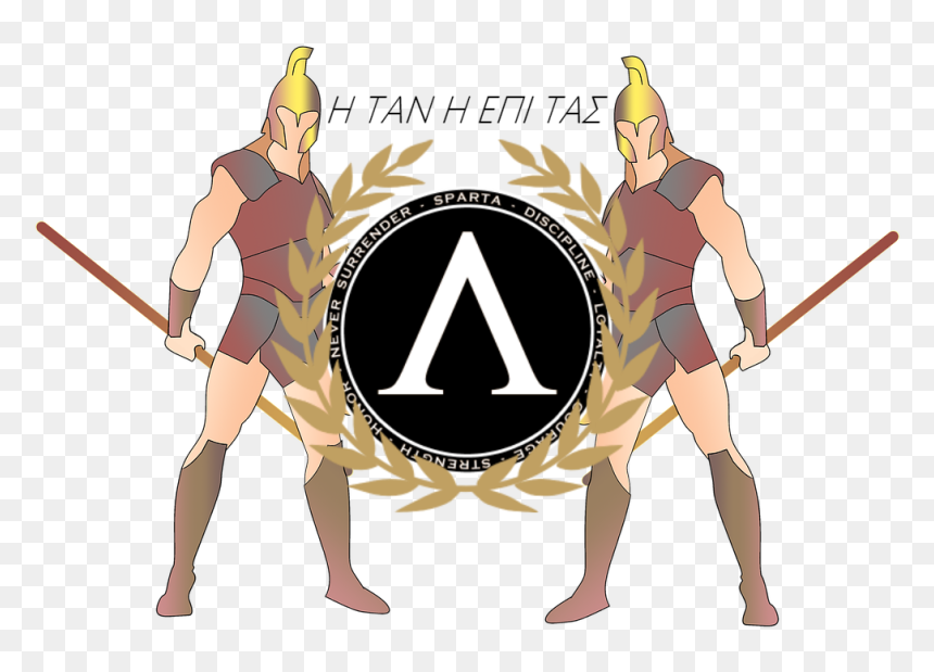 New Spartan Coat Of Arms - Illustration, HD Png Download - sparta png