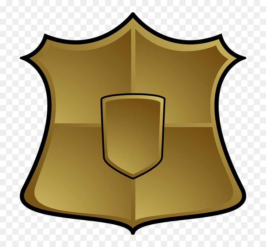 Transparent Shield Clip Art, HD Png Download - blank badge png
