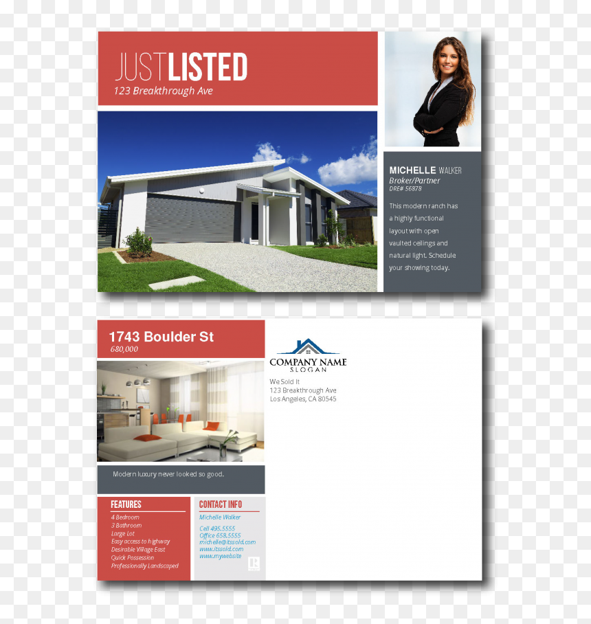Just Listed Flyers Real Estate, HD Png Download - just listed png