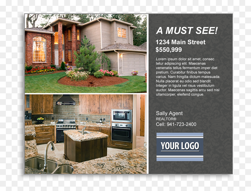 Real Estate Open House Postcard, HD Png Download - just listed png