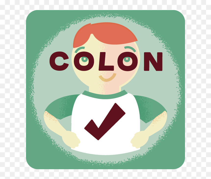Cartoon, HD Png Download - colon png