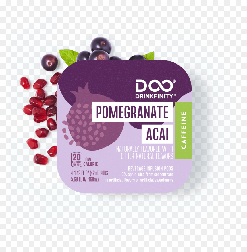 Pomegranate Acai - Seedless Fruit, HD Png Download - acai png