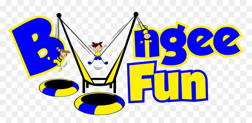 Bungee Fun - Bungee Jumping Trampoline Logo, HD Png Download - rock wall png
