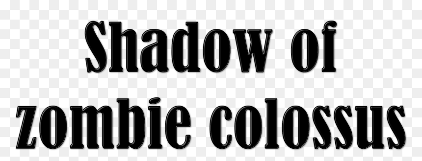 Black-and-white, HD Png Download - shadow of the colossus png