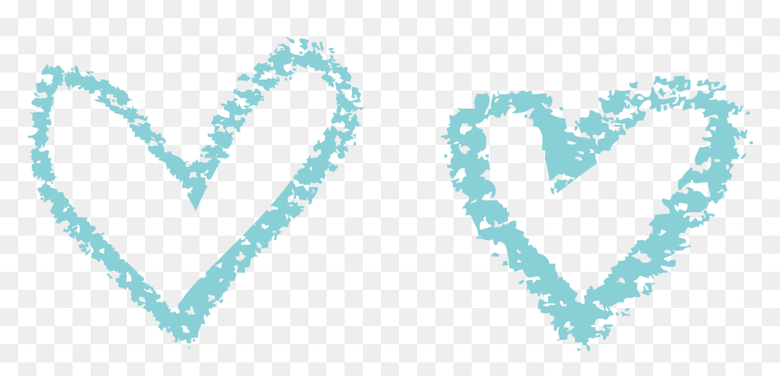 Love Vector Chalk - Easy Broken Heart Drawings, HD Png Download - chalk dust png