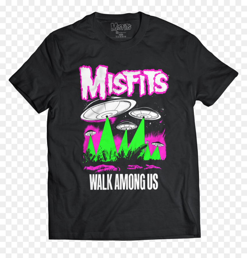 Plastisol Ink T Shirt, HD Png Download - misfits png