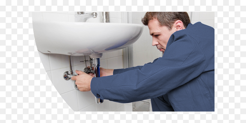 Plumber Repairing Sink Pipes - Ремонт Раковины, HD Png Download - plumbing pipes png