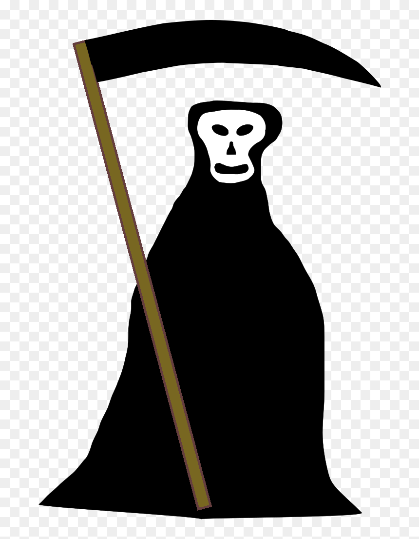 Art,headgear,fictional Character - Death Clip Art, HD Png Download - anxiety png