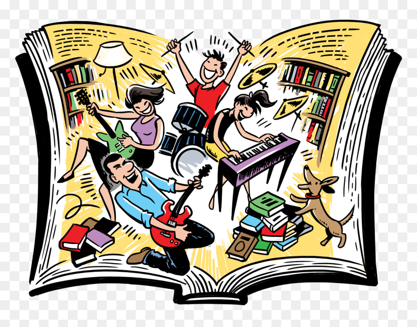 Library Rock, HD Png Download - story time png