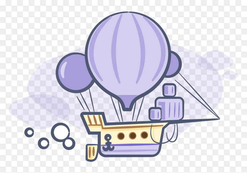 Hot Air Balloon, HD Png Download - rook png