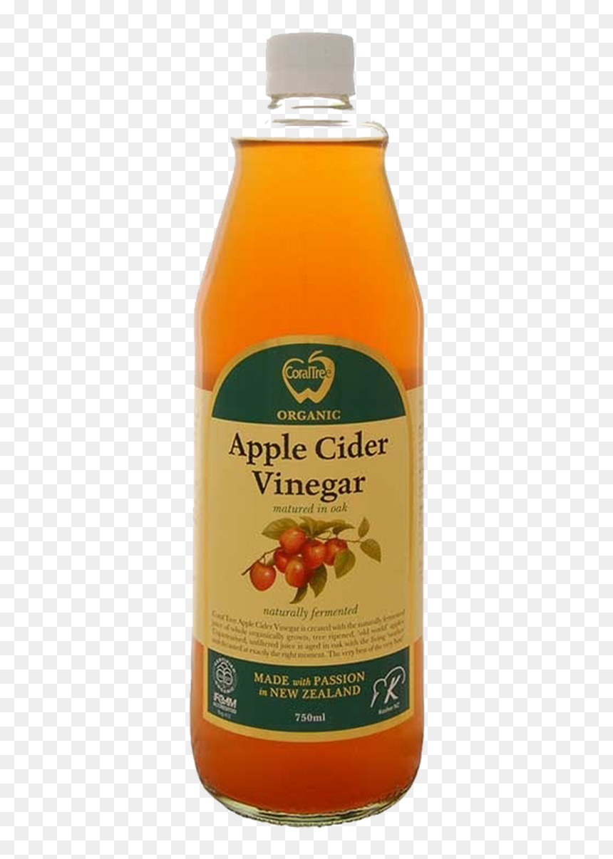 Organic Apple Cider Vinegar Coraltree - Apple Cider Vinegar, HD Png Download - apple cider png