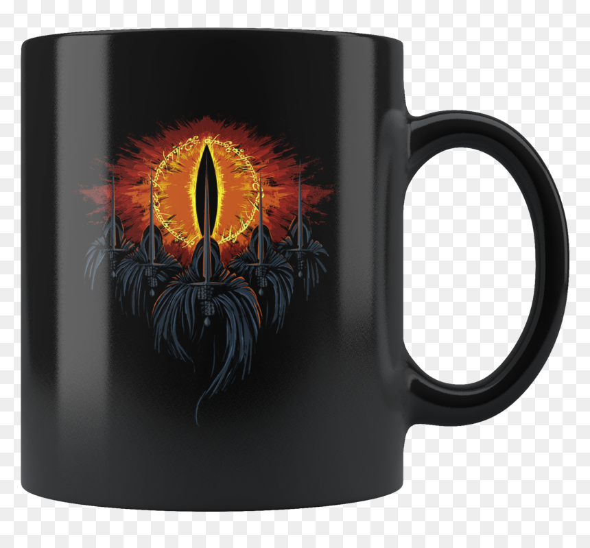 Nazgûl & Eye Of Sauron - Thin Blue Line Christmas Clipart, HD Png Download - sauron png