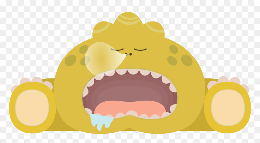 Sleepy Monster - Sleepy Monster Clipart, HD Png Download - sleepy png