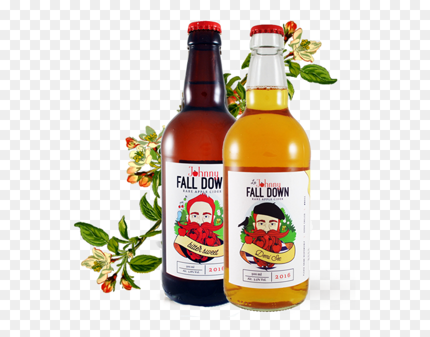 Johnny Fall Down Cider, HD Png Download - apple cider png