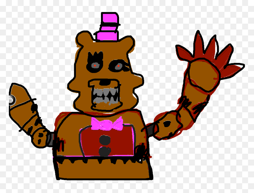 Cartoon, HD Png Download - fredbear png