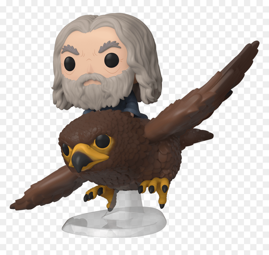 Funko Pop Gandalf On Eagle, HD Png Download - sauron png