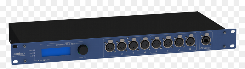 Img Front Hires Dmx 8 - Luminex Gigacore 12, HD Png Download - dmx png