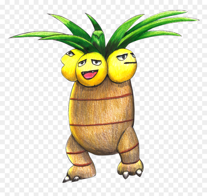 Dopey Drawing Pencil, HD Png Download - exeggutor png