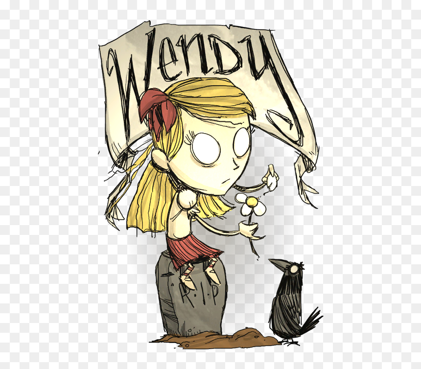 Wendy - Don T Starve Sticker, HD Png Download - dont starve png