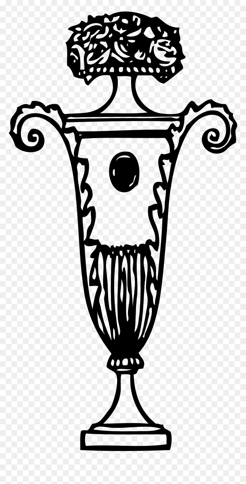 Ornamen Pada Guci, HD Png Download - urn png