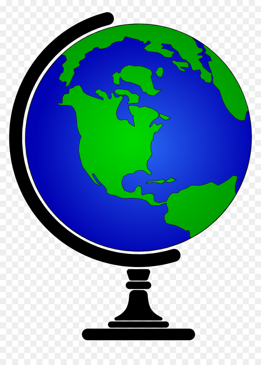 Transparent Atmosphere Clipart - Globe And Stand Clipart, HD Png Download - atmosphere png