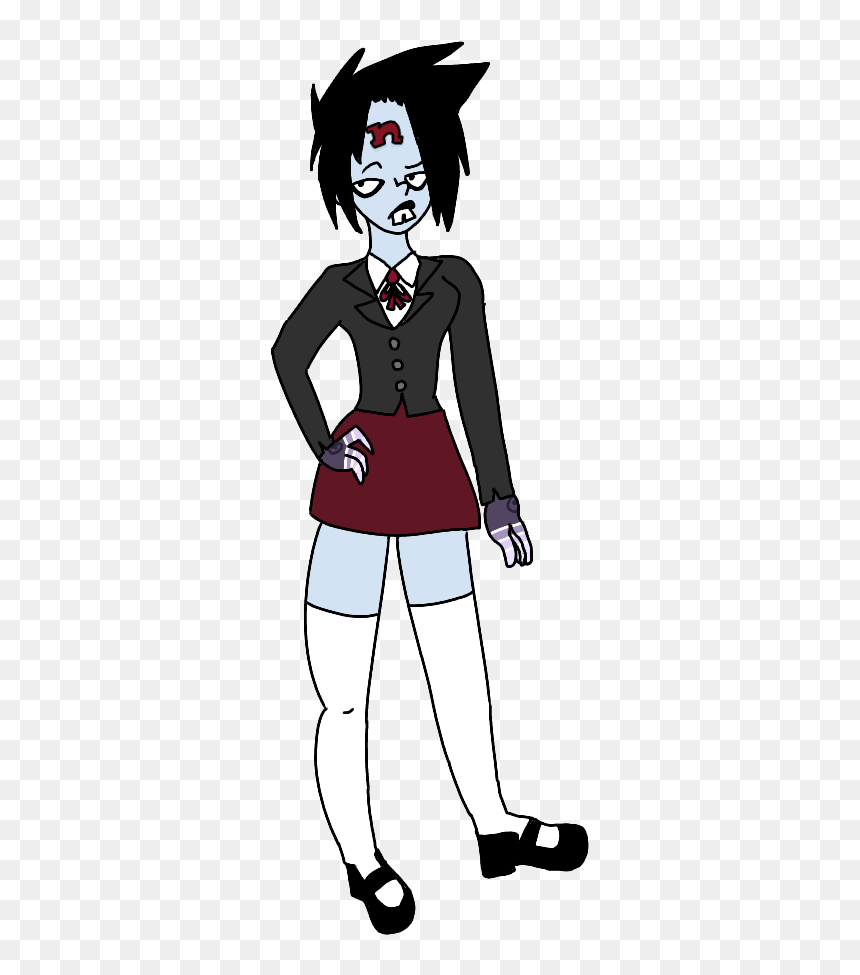 Nina Cortex Emo, HD Png Download - evil eyebrows png