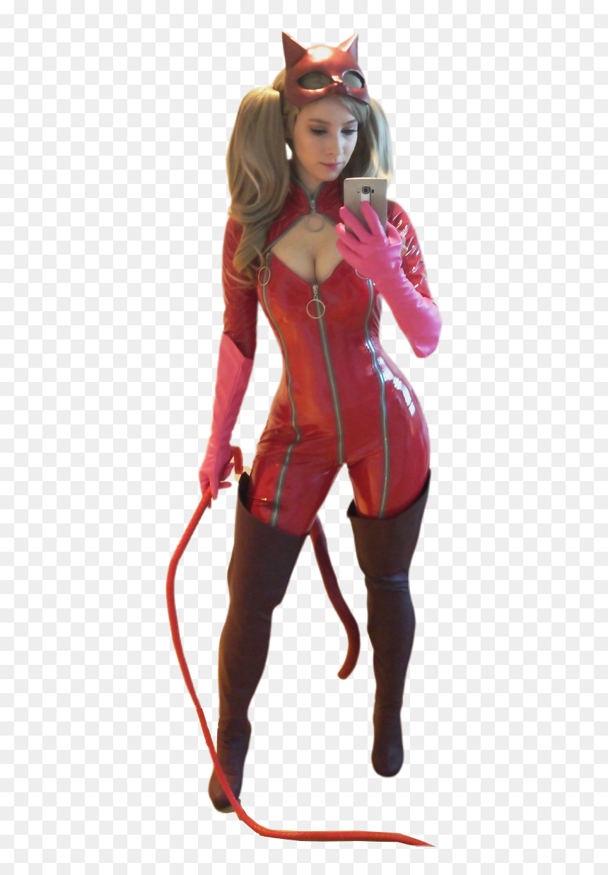 Persona 5 Panther Cosplay, HD Png Download - ann takamaki png