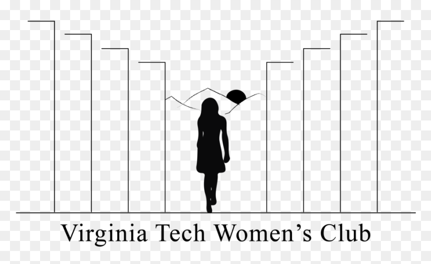 Vt Womensclub Logo Sept2017 Black - Map Of British Virgin Islands, HD Png Download - virginia tech png