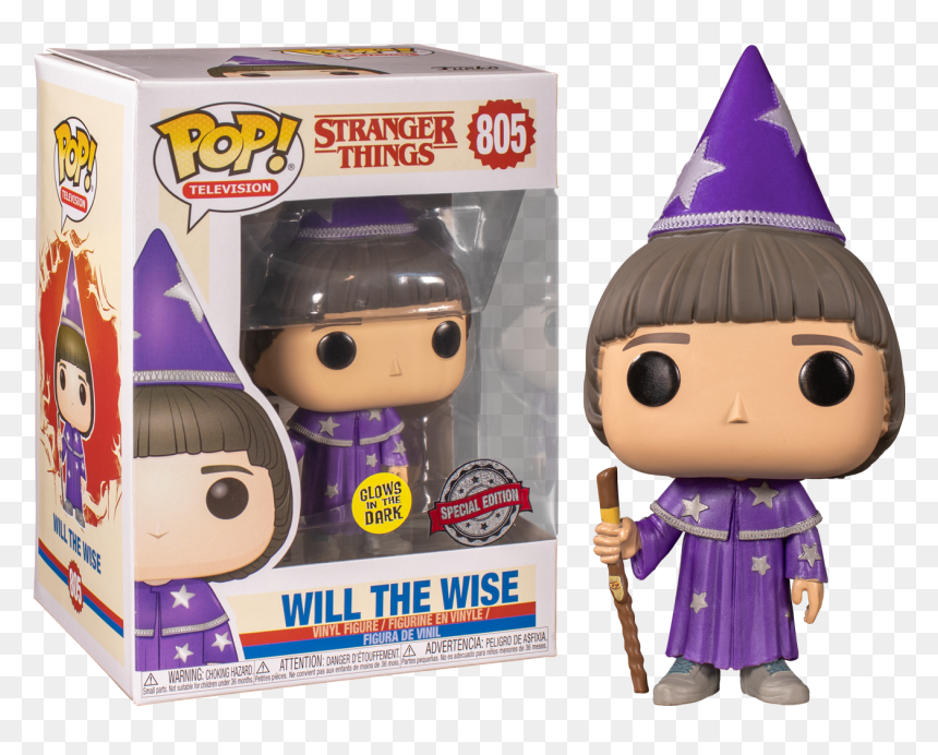 Funko Pop Stranger Things - Funko Pop Stranger Things 3 Will, HD Png Download - stranger things title png