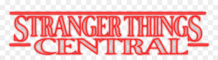 Colorfulness, HD Png Download - stranger things title png