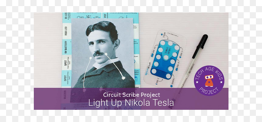 Eye Liner, HD Png Download - nikola tesla png