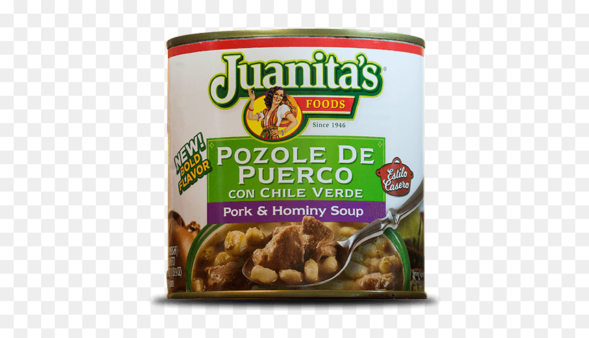Juanita's Green Chicken Pozole, HD Png Download - pozole png