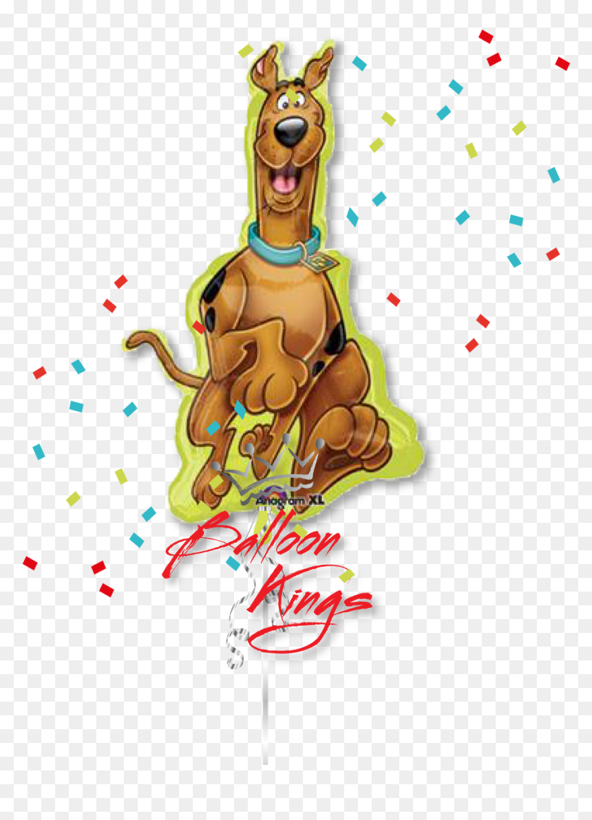 Scooby Doo Large Shape - Balony Scooby Doo, HD Png Download - megamind png