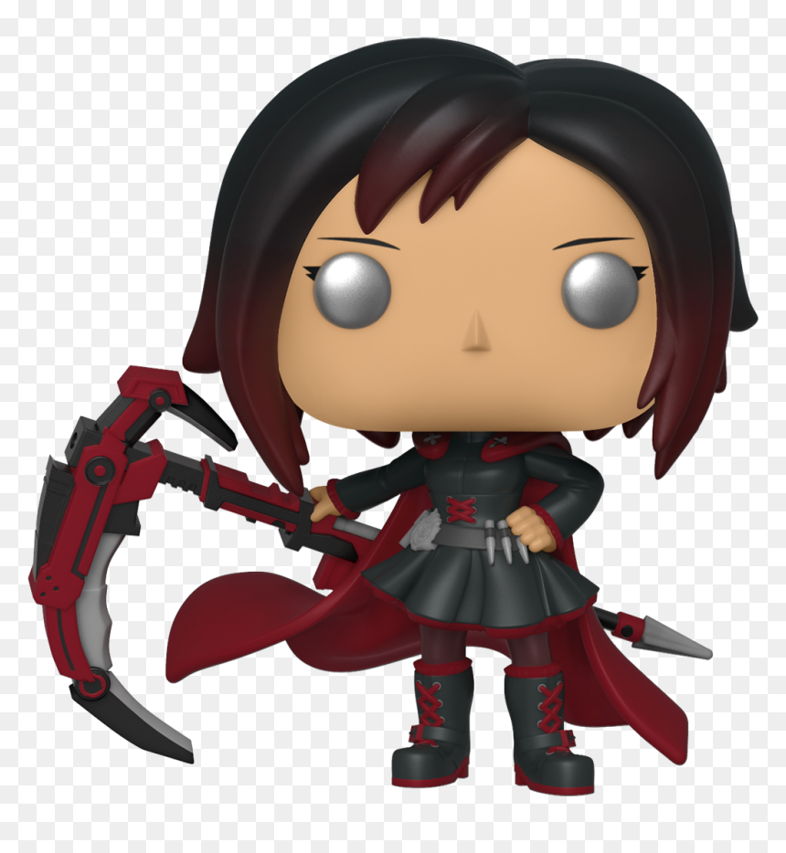Funko Pop Ruby Rose, HD Png Download - rwby ruby png