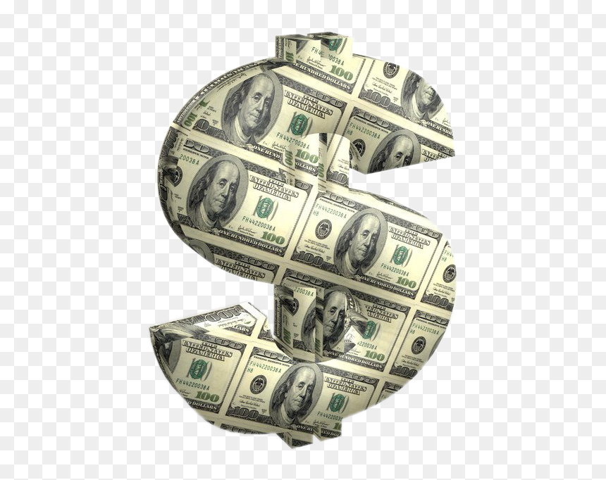 100 Dollar Bill Drawing - Hundred Dollar Bill Drawing, HD Png Download - dollar bill icon png