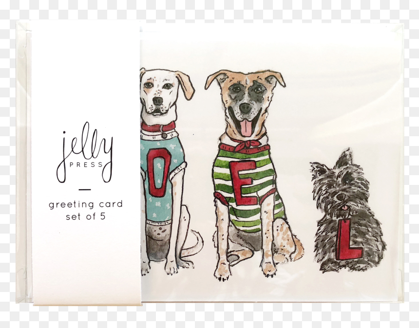 Whippet, HD Png Download - holiday card png