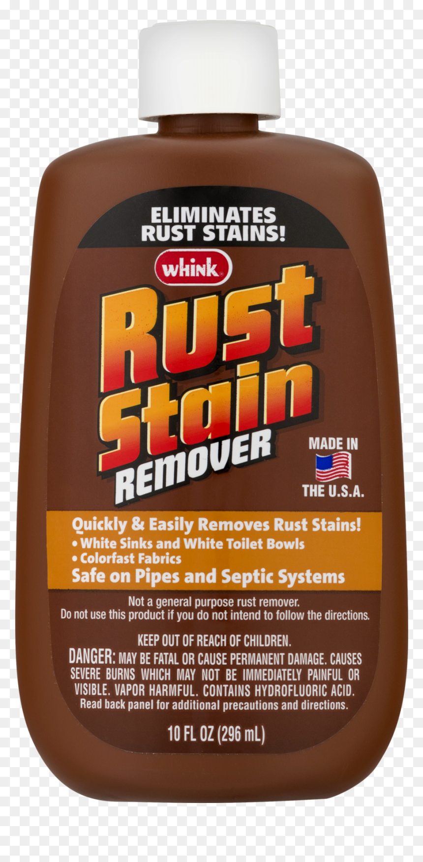 Rust Stain Remover 10 Oz Whink, HD Png Download - rust game png