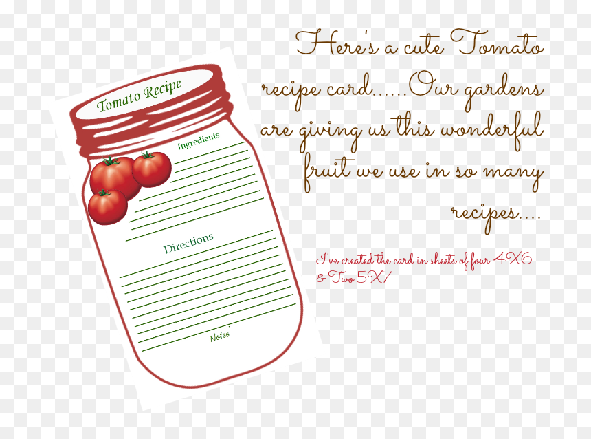 Seedless Fruit, HD Png Download - recipe card png