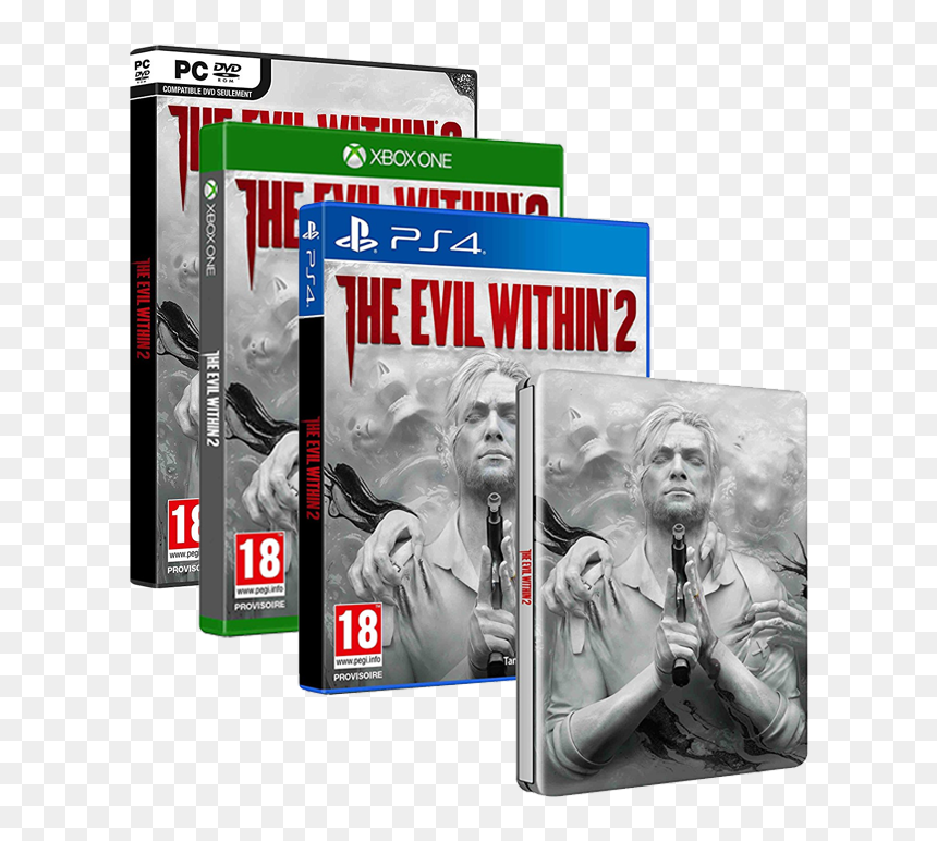 Evil Within 2 Steelbook , Png Download - Evil Within 2 Cheats Ps4, Transparent Png - the evil within png